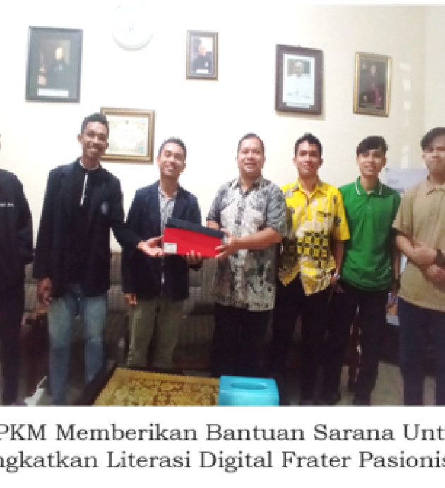 Tim PKM STFT Widya Sasana Malang Peduli Literasi Digital Bagi Frater Pasionis